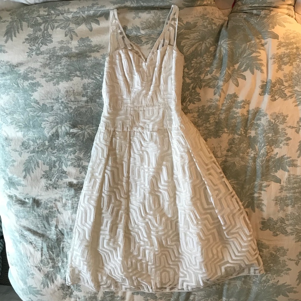 Milly Illusion Sweetheart Dress